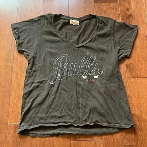 Chicago Bulls Junk Food V Neck T-shirt